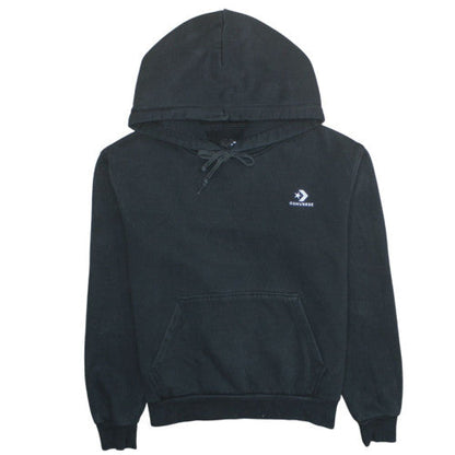 Womens UK Size S Converse Black Pullover Hoodie