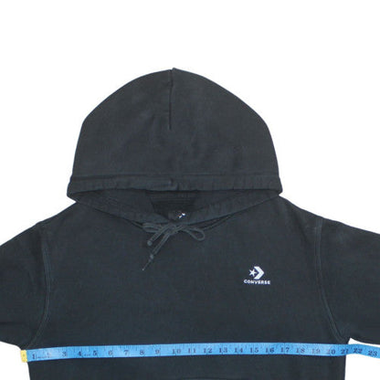 Womens UK Size S Converse Black Pullover Hoodie
