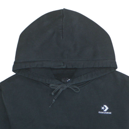 Womens UK Size S Converse Black Pullover Hoodie