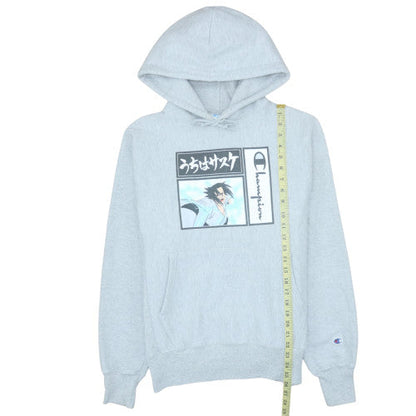 Mens UK Size S Champion Grey Pullover Hoodie