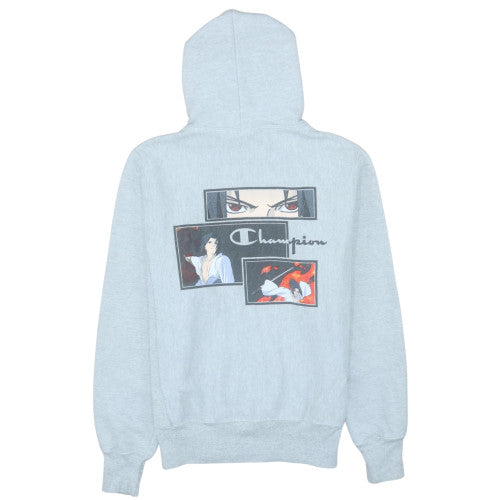 Mens UK Size S Champion Grey Pullover Hoodie