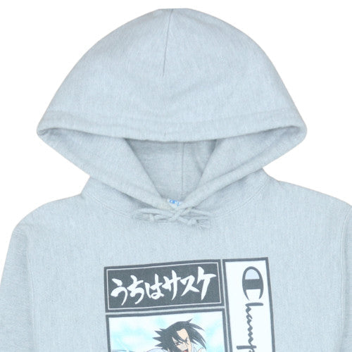 Mens UK Size S Champion Grey Pullover Hoodie