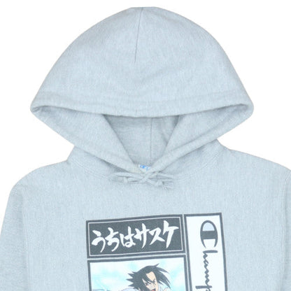 Mens UK Size S Champion Grey Pullover Hoodie