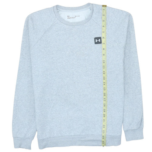 Mens UK Size S Under Armour Grey Pullover Sweatshirt