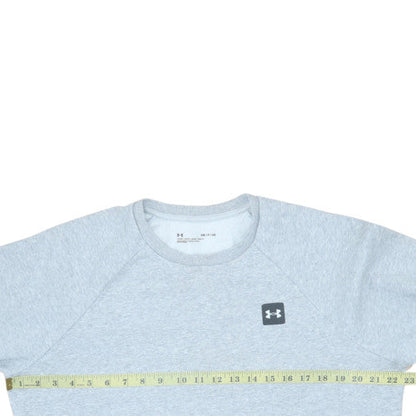 Mens UK Size S Under Armour Grey Pullover Sweatshirt