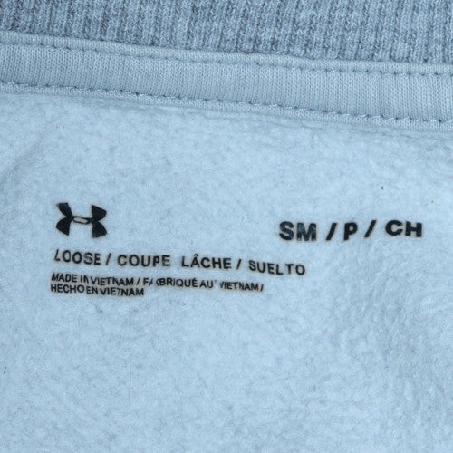 Mens UK Size S Under Armour Grey Pullover Sweatshirt