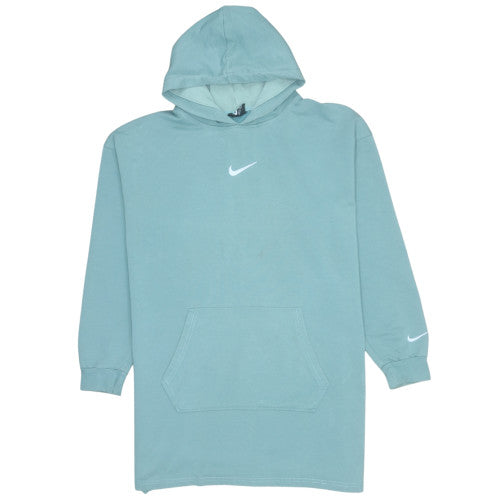Mens UK Size L Nike Blue Pullover Hoodie