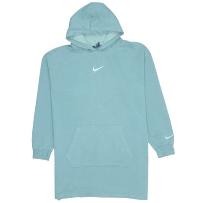 Mens UK Size L Nike Blue Pullover Hoodie