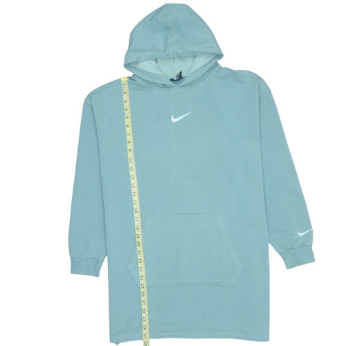 Mens UK Size L Nike Blue Pullover Hoodie