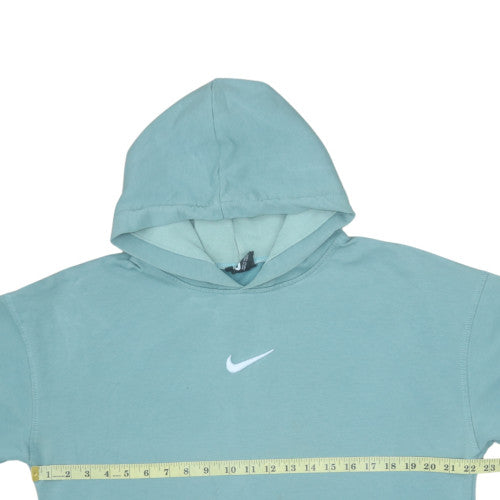 Mens UK Size L Nike Blue Pullover Hoodie