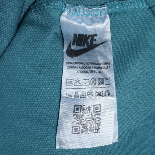 Mens UK Size L Nike Blue Pullover Hoodie