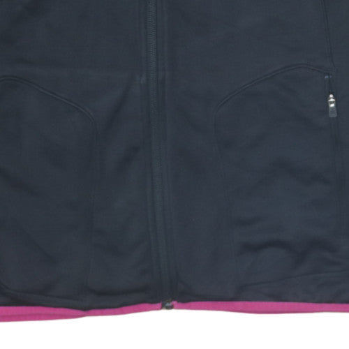 Womens UK Size M The North Face Black Full Zip Sweatshirt