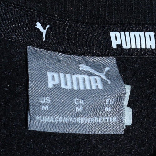 Mens UK Size M Puma Black Pullover Sweatshirt