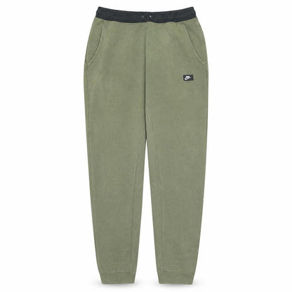 Nike Men's Green Fleece Jogger Trousers Size S Regular Fit