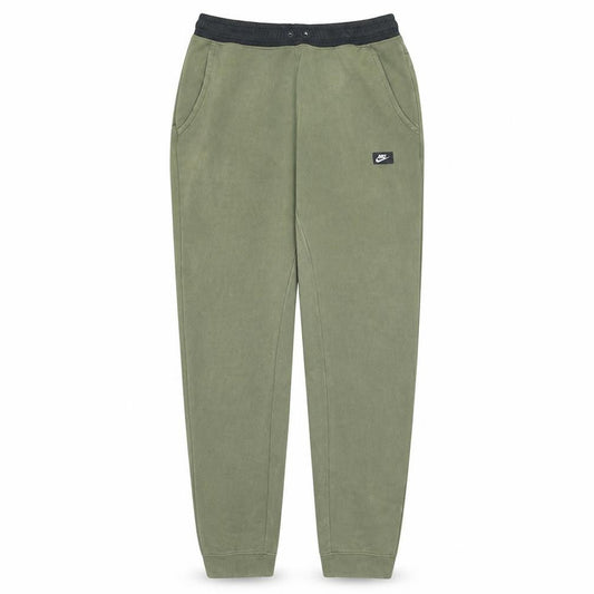 Nike Men's Green Fleece Jogger Trousers Size S Regular Fit