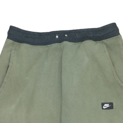Nike Men's Green Fleece Jogger Trousers Size S Regular Fit