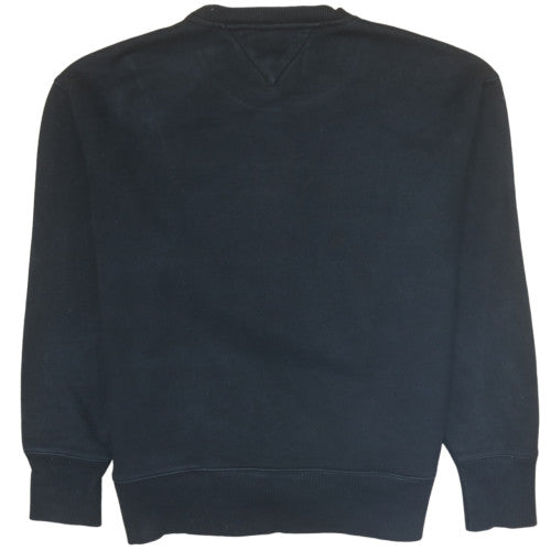 Mens UK Size XL Tommy Jeans Black Pullover Sweatshirt