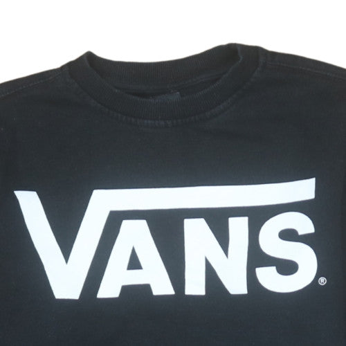 Mens UK Size XS Vans Black Pullover Sweatshirt