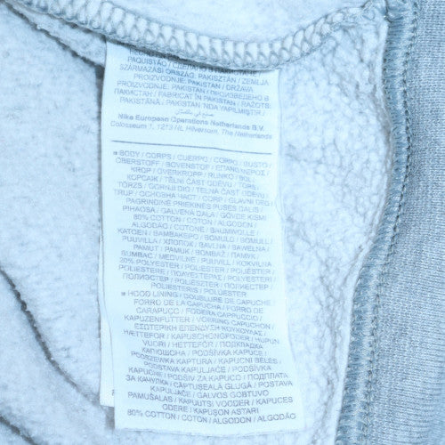 Mens UK Size XS Nike Grey Pullover Hoodie