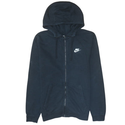 Mens UK Size M Nike Black Full Zip Hoodie
