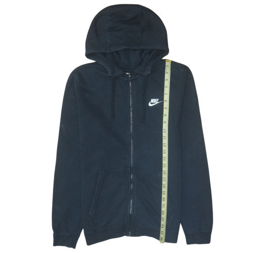 Mens UK Size M Nike Black Full Zip Hoodie