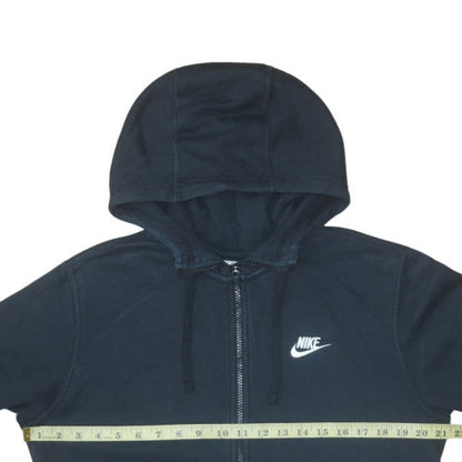 Mens UK Size M Nike Black Full Zip Hoodie