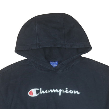 Mens UK Size S Champion Black Pullover Hoodie