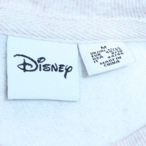 Womens UK Size M Primark White Pullover Sweatshirt