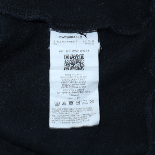 Mens UK Size S Puma Black Pullover Sweatshirt