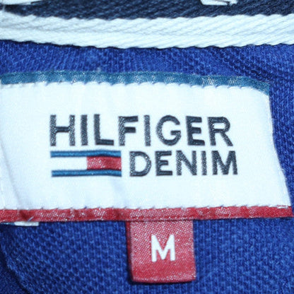 Tommy Hilfiger Men's Blue M Cotton Short Sleeve Polo Shirt
