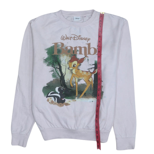 Womens UK Size 10 Disney Beige Pullover Sweatshirt