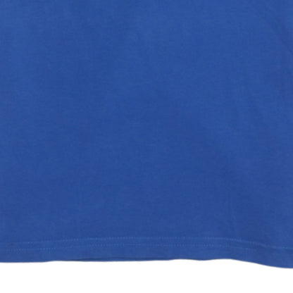 Reebok Teens Blue Short Sleeve Graphic Cotton T-Shirt L