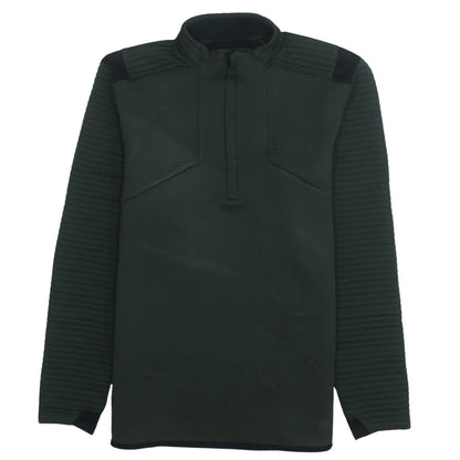 Mens UK Size M Under Armour Green 1/4 Zip Sweatshirt