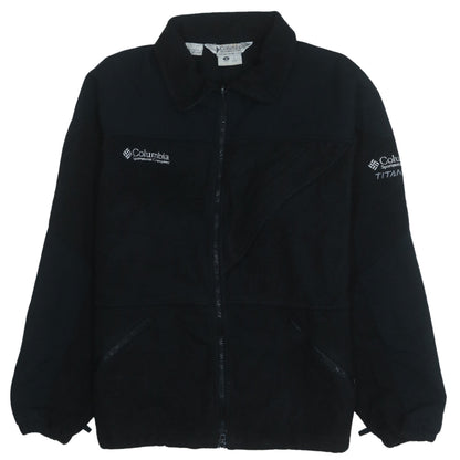 Mens UK Size M Columbia Black Full Zip Sweatshirt
