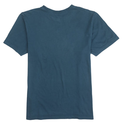 Nike Men's Blue 'Just Do It' Graphic Crew Neck Short Sleeve T-Shirt M