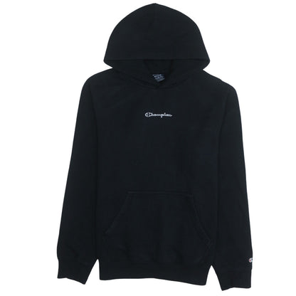 Mens UK Size M Champion Black Pullover Hoodie