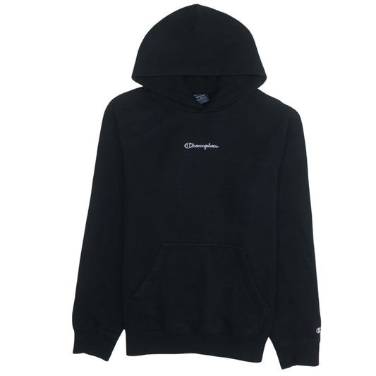 Mens UK Size M Champion Black Pullover Hoodie
