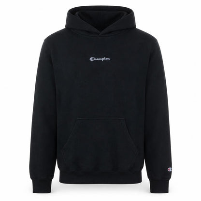 Mens UK Size M Champion Black Pullover Hoodie
