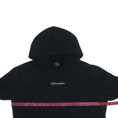 Mens UK Size M Champion Black Pullover Hoodie