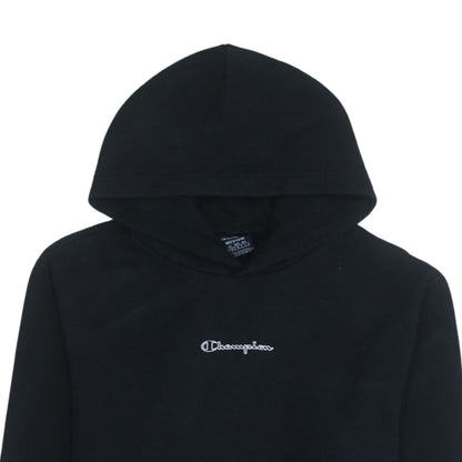 Mens UK Size M Champion Black Pullover Hoodie