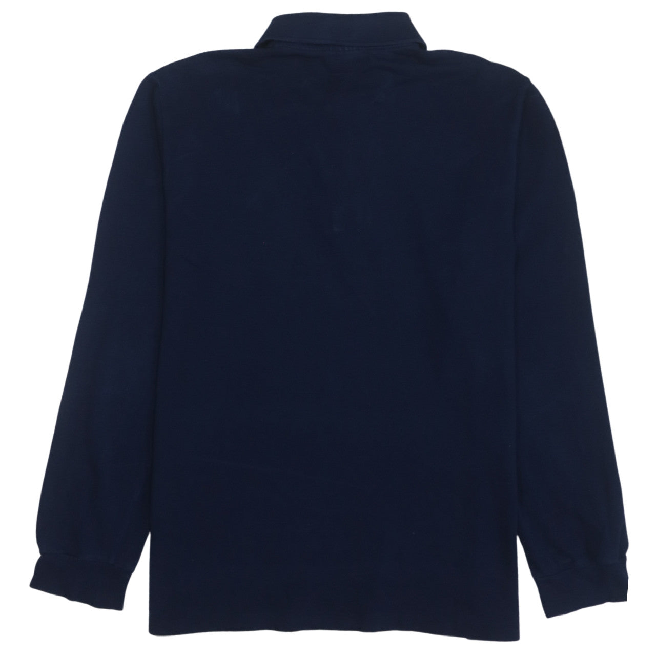 Mens UK Size M Lacoste Blue Henley Sweatshirt