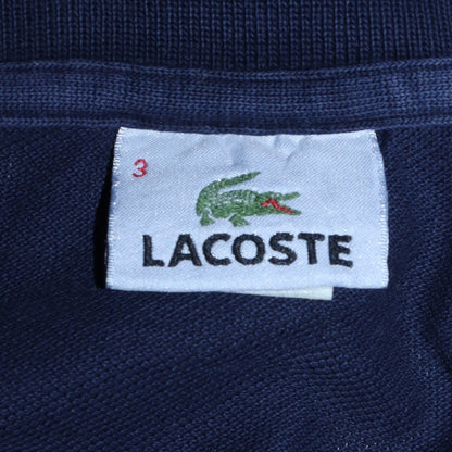 Mens UK Size M Lacoste Blue Henley Sweatshirt