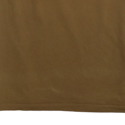 Jack & Jones Men's Brown Logo Crew Neck Cotton T-Shirt Size M