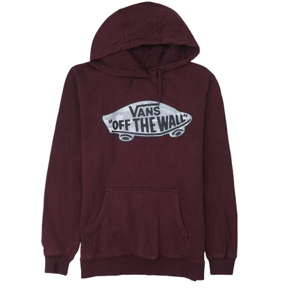 Mens UK Size S Vans Brown Pullover Hoodie