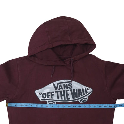 Mens UK Size S Vans Brown Pullover Hoodie