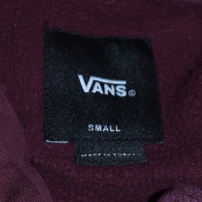 Mens UK Size S Vans Brown Pullover Hoodie
