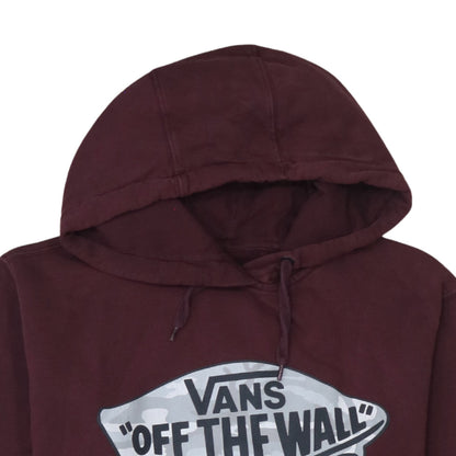 Mens UK Size S Vans Brown Pullover Hoodie