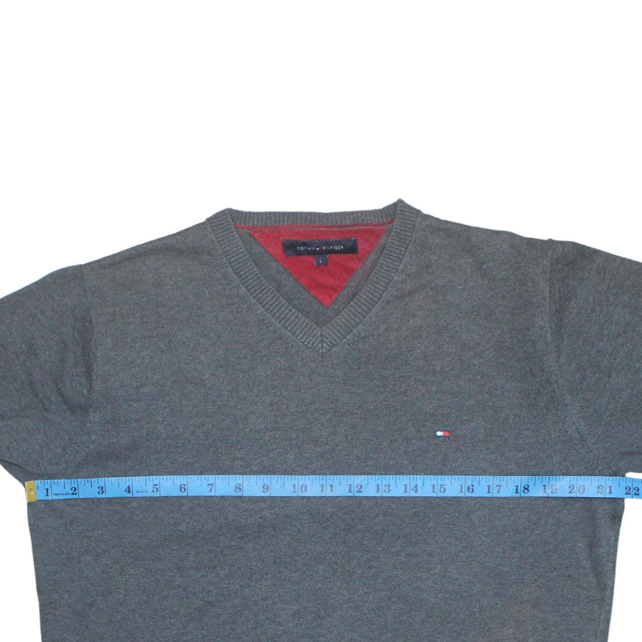 Mens UK Size L Tommy Hilfiger Grey  Sweatshirt