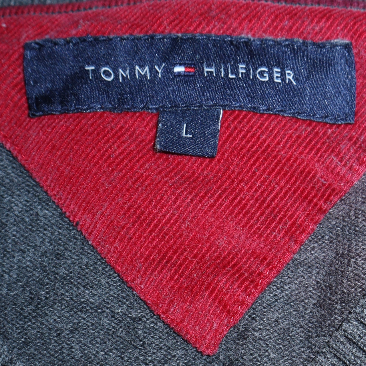 Mens UK Size L Tommy Hilfiger Grey  Sweatshirt