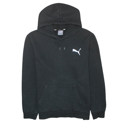 Mens UK Size L Puma Black Pullover Hoodie